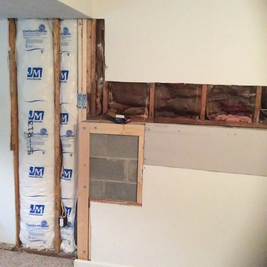 Wall insulation replacement during Odor Removal & Deodorization in Tukwila